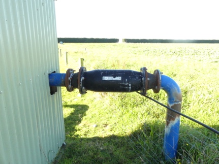 Cornwall Dairy Farm: PW400 4" (100mm) pumphouse installed