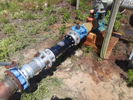 North Carolina Farm: PW400 4" (100mm), 6" (150mm) line installed