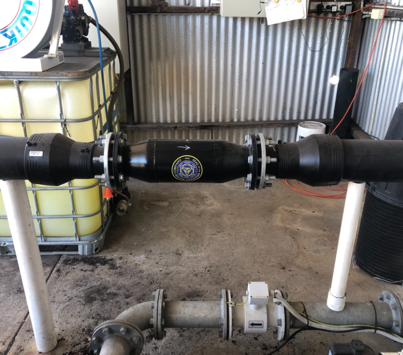 Touchwood Nursery: PW400 4" (100mm), 6" (150mm) line installed